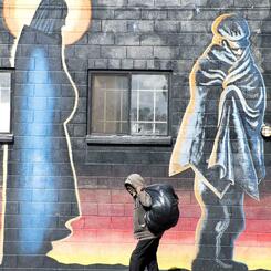 Outside the Hippie Kitchen, Skid Row