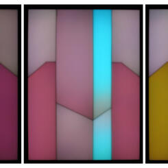 Monolith light painting.