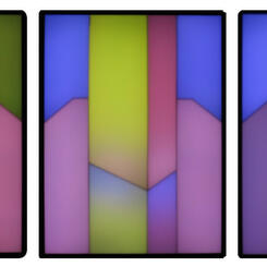 Monolith light painting.