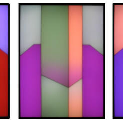 Monolith light painting.