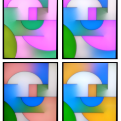 H'arp, a light painting.  