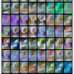 Test Flight in 64 consecutive color-states.