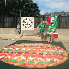 Pizza Party Twister at Artscape