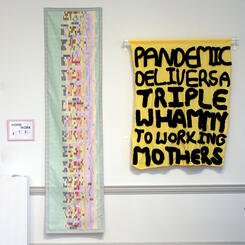 Home Work: 100 Days of Fall 2020 and PANDEMIC DELIVERS A TRIPLE WHAMMY TO WORKING MOTHERS