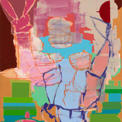 Love The Magician Oil On Canvas 38x22 2020.jpg