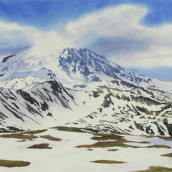 Mount Rainier, Melting Snow II