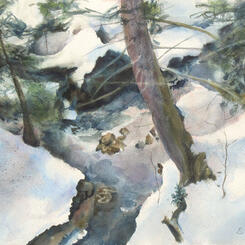 Under the Bridge in Winter