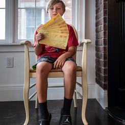 Michael's Letters from his Incarcerated Father, Bloomington, Indiana, 2018