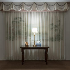 Simulated Window, Moll Funeral Home, Mascoutah, Illinois, 2017