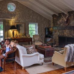 Janelle, in the Pierpoint House, Waterford, Virginia, 2019