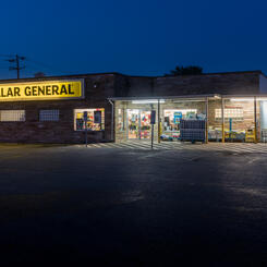 Patriotic Dollar General, Olney, Illinois, 2017