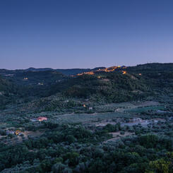 View from Montegiovi, Italy, 2022