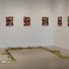 The Gold Rush (Installation view #1)
