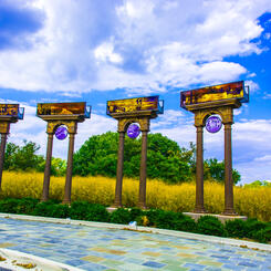 At the Entrance of Druid Hill Park