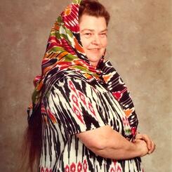 Ann in Russian costume