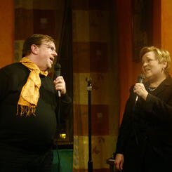 A performance by Robert Hitz Studio at Germano's Cabaret