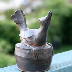 Wilson bird effigy, a funerary commission