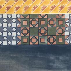 Lazy Whale Mural: Sketch