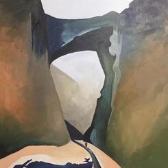 Natural Bridge in Winter