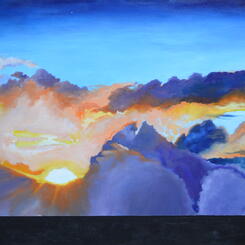 Sunset at 10,000 Feet