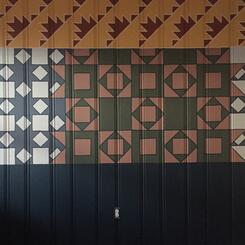 Completed Lazy Whale Mural