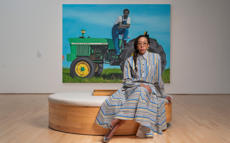 Amy Sherald_BMA_photo by Kelvin Bulluck