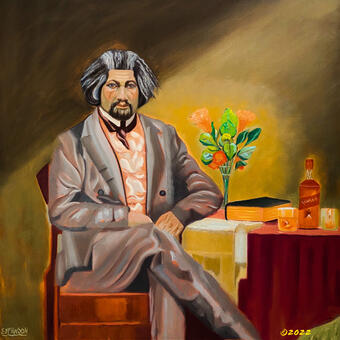 Modern Art Meets Cubism - Fredrick Douglass