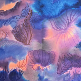 Handmade inks on Arches Watercolor Paper, 20"x 16".