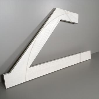 Image of abstract sculpture, wall relief