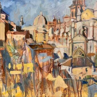 Dynamic view of city