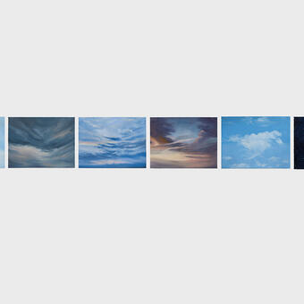 8 cloud paintings