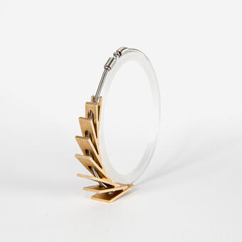 Jewelry Inspired by a Roll of Paper