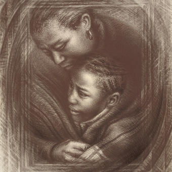 Pastel Pencil on Paper
