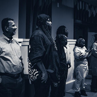 “Kenneth Something and others appreciating the art of poetry 