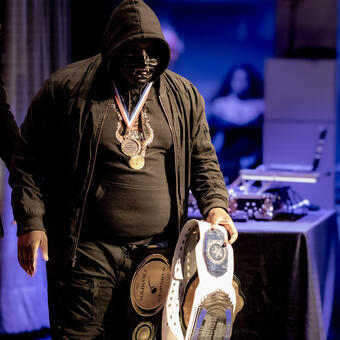 Black Chakra takes pride in his accomplishments 