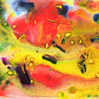 abstract acrylic on canvas