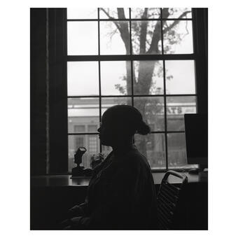 Camille Photographed on Large Format Film, April 2024