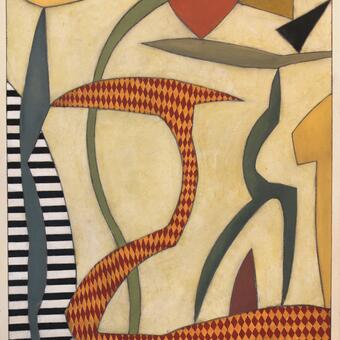 Acrylic & Graphite on paper - size: 28.5" x 20.75"