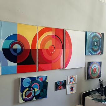 studio paintings