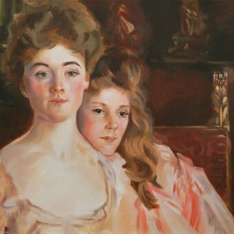  John Singer Sargent - Mrs. Fiske Warren and her daughter, Rachel Copy