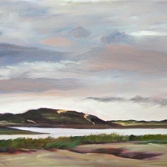 Jo Brown, Great Island (2013) 12 x 16 oil on archival canvas board 9.1.13 IMG_9598