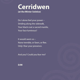 Cerridwen by Daniel J McKenzie