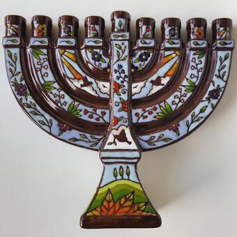 Menorah - Bonnie Zuckerman 