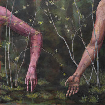 Forest's Edge II Painting