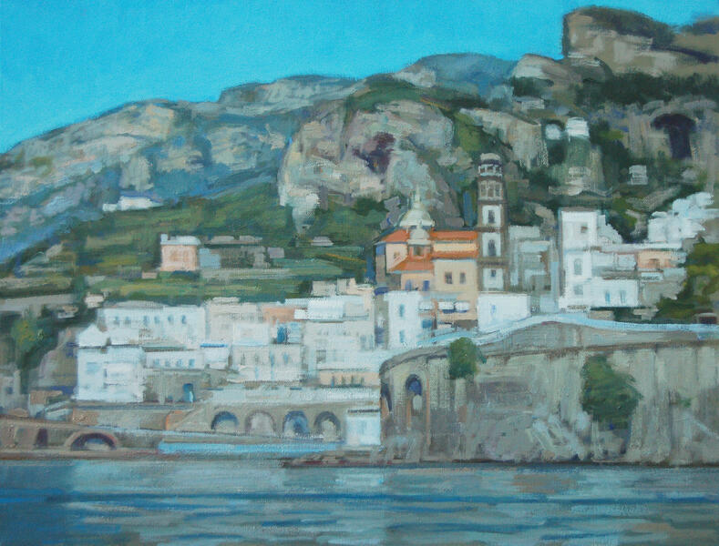 Atrani and Amalfi from the Sea