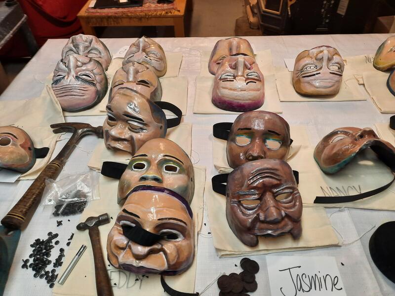 21 custom masks for Love Like Tuesday