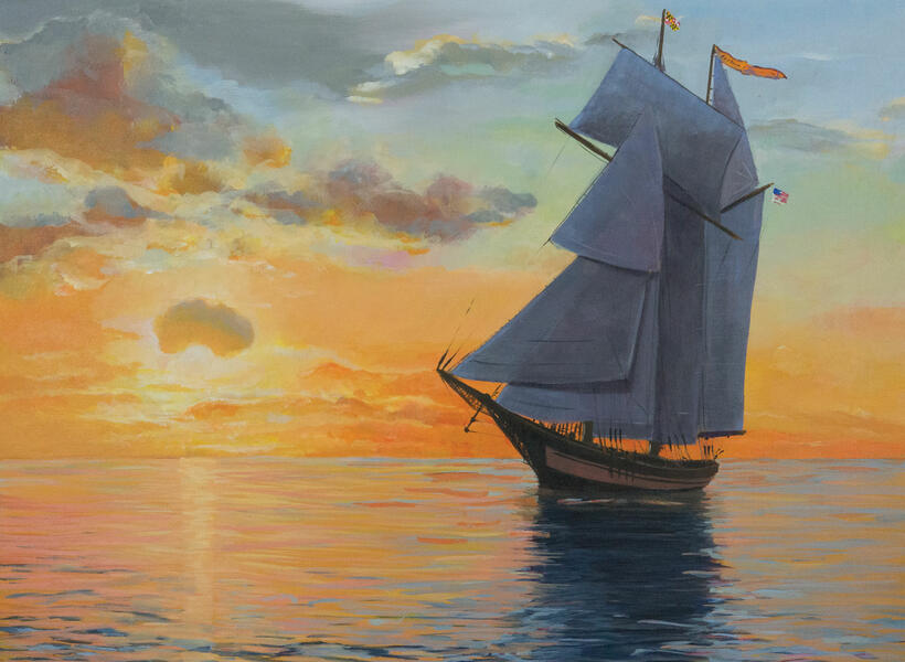 Pride Of Baltimore Sail Boat