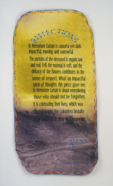In Memoriam Curtain -The Response
