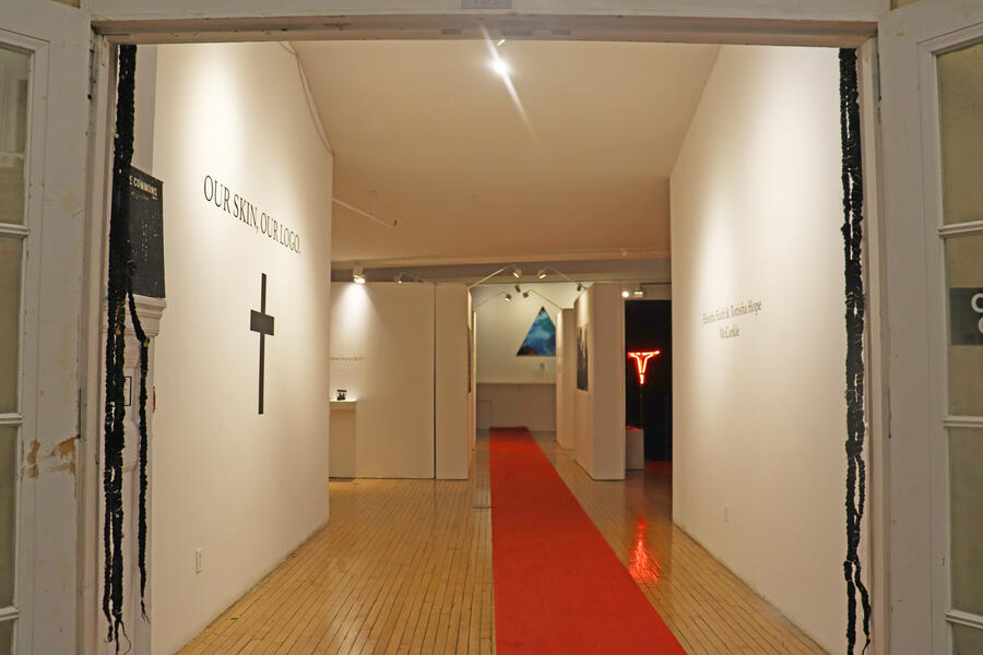Exhibition entrance