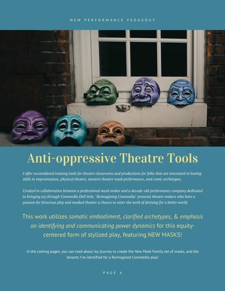 Anti-Oppressive Theatre Tools